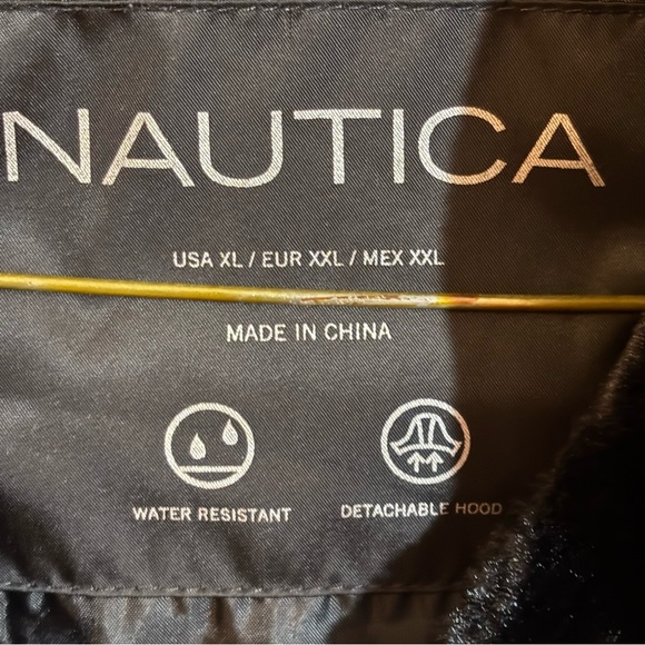 Nautica Black Faux Fur Puffer Jacket XXL - Picture 11 of 16